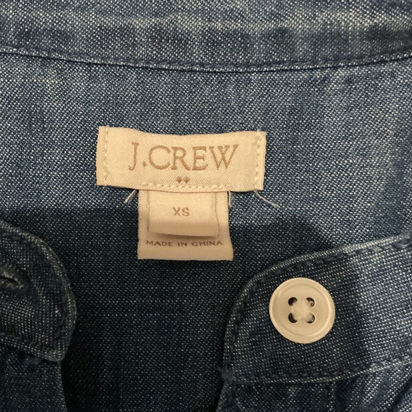J Crew Factory Jean Dress Size XS - Picture 3 of 7
